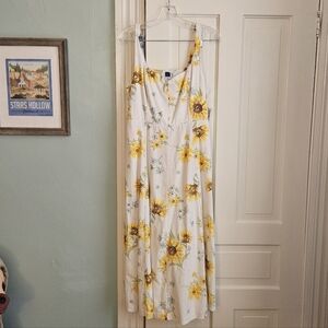 Floral Sunflower Maxi Dress Old Navy